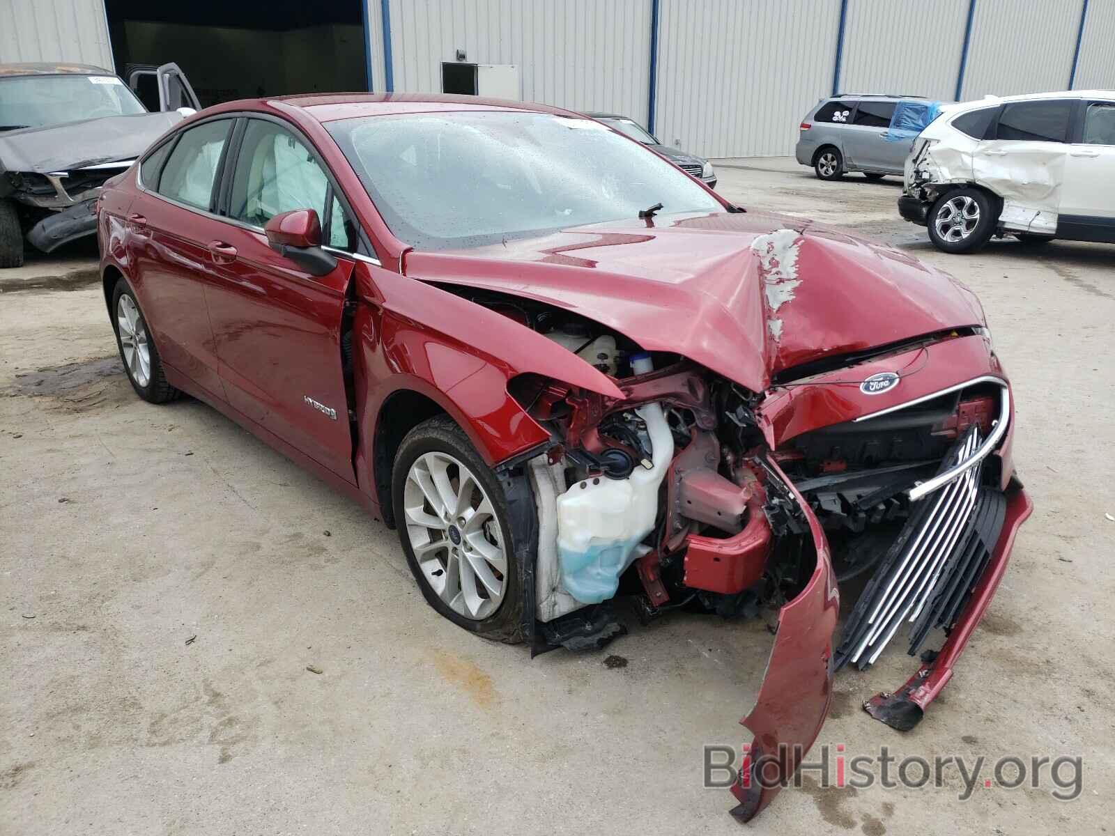 Photo 3FA6P0LUXKR124497 - FORD FUSION 2019