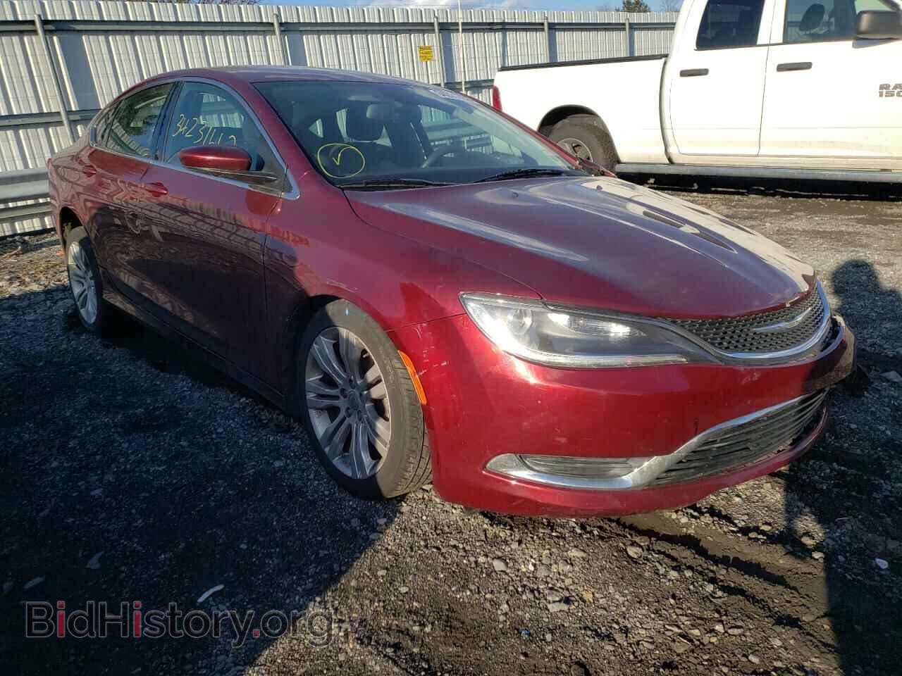 Фотография 1C3CCCAB5FN582392 - CHRYSLER 200 2015