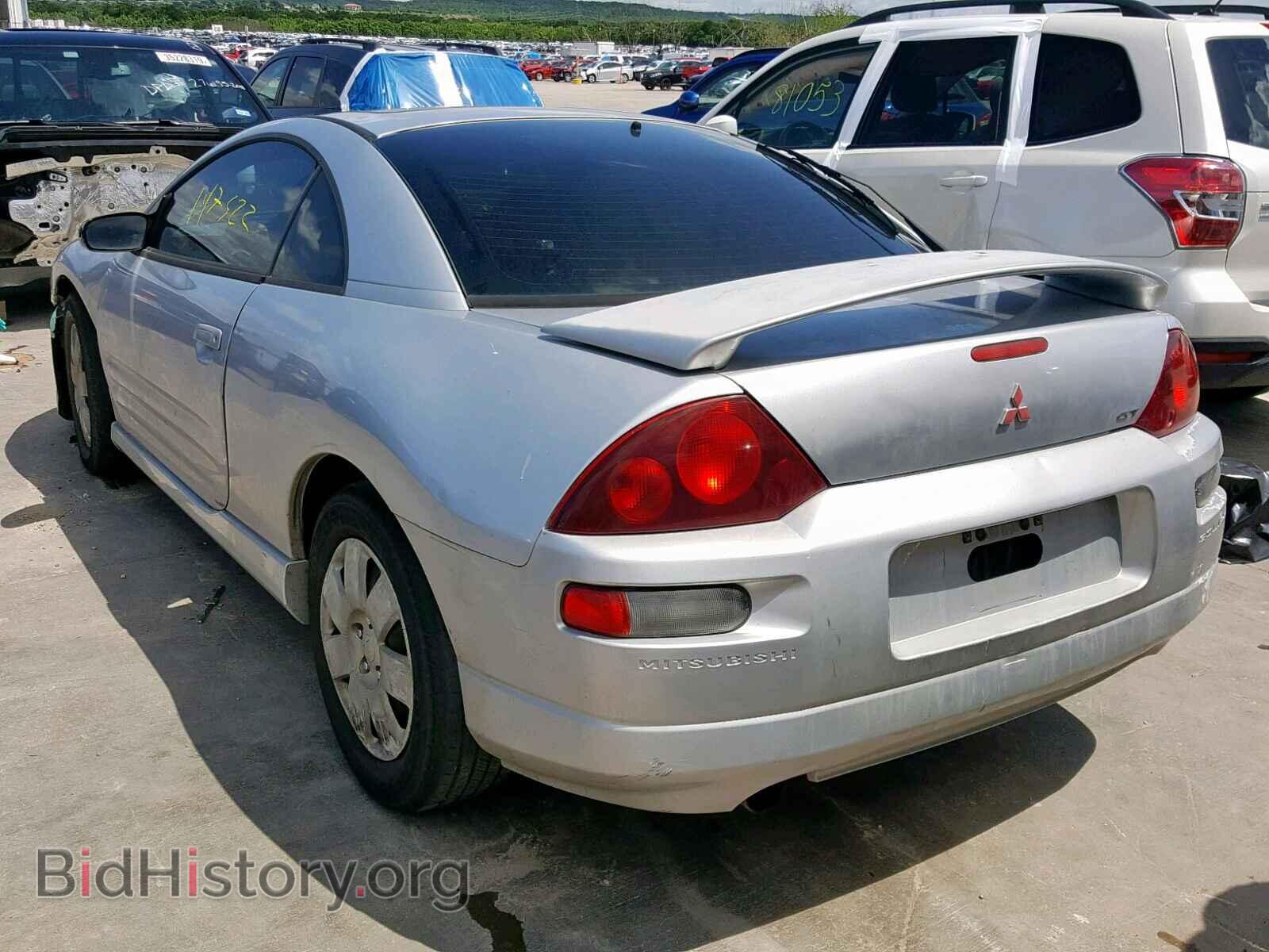 2001 MITSUBISHI ECLIPSE - VIN: 4A3AC54H81E204359 - Фото 3