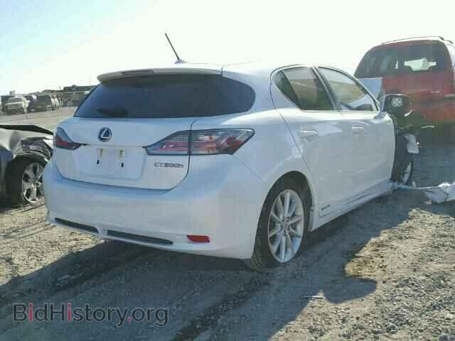 2013 LEXUS CT 200 - VIN: JTHKD5BH3D2151274 - Фото 4