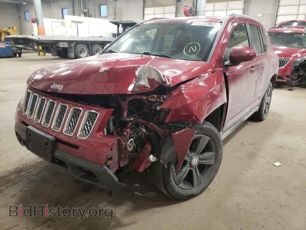 2015 JEEP COMPASS - VIN: 1C4NJDEB7FD216191 - Фото 2