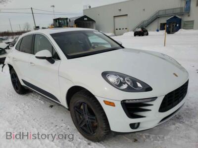 2016 Porsche MACAN Macan S, белый — VIN WP1AB2A55GLB49922, Copart