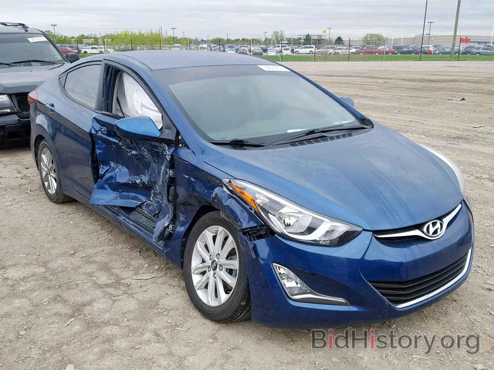 Photo KMHDH4AE9GU598664 - HYUNDAI ELANTRA 2016