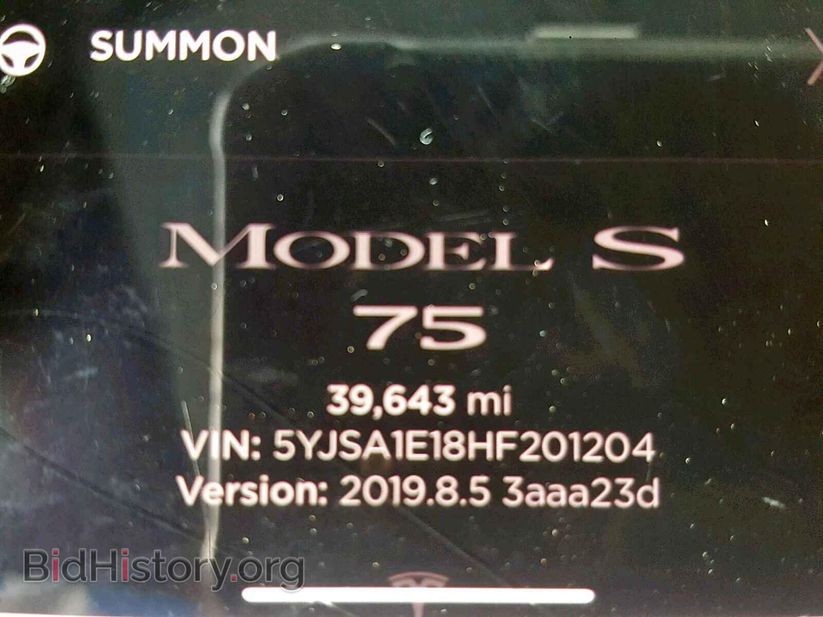 2017 TESLA MODEL S - VIN: 5YJSA1E18HF201204 - Photo 8