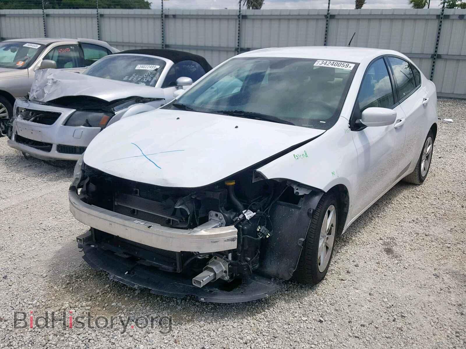 2015 DODGE DART - VIN: 1C3CDFBBXFD172786 - Фото 2