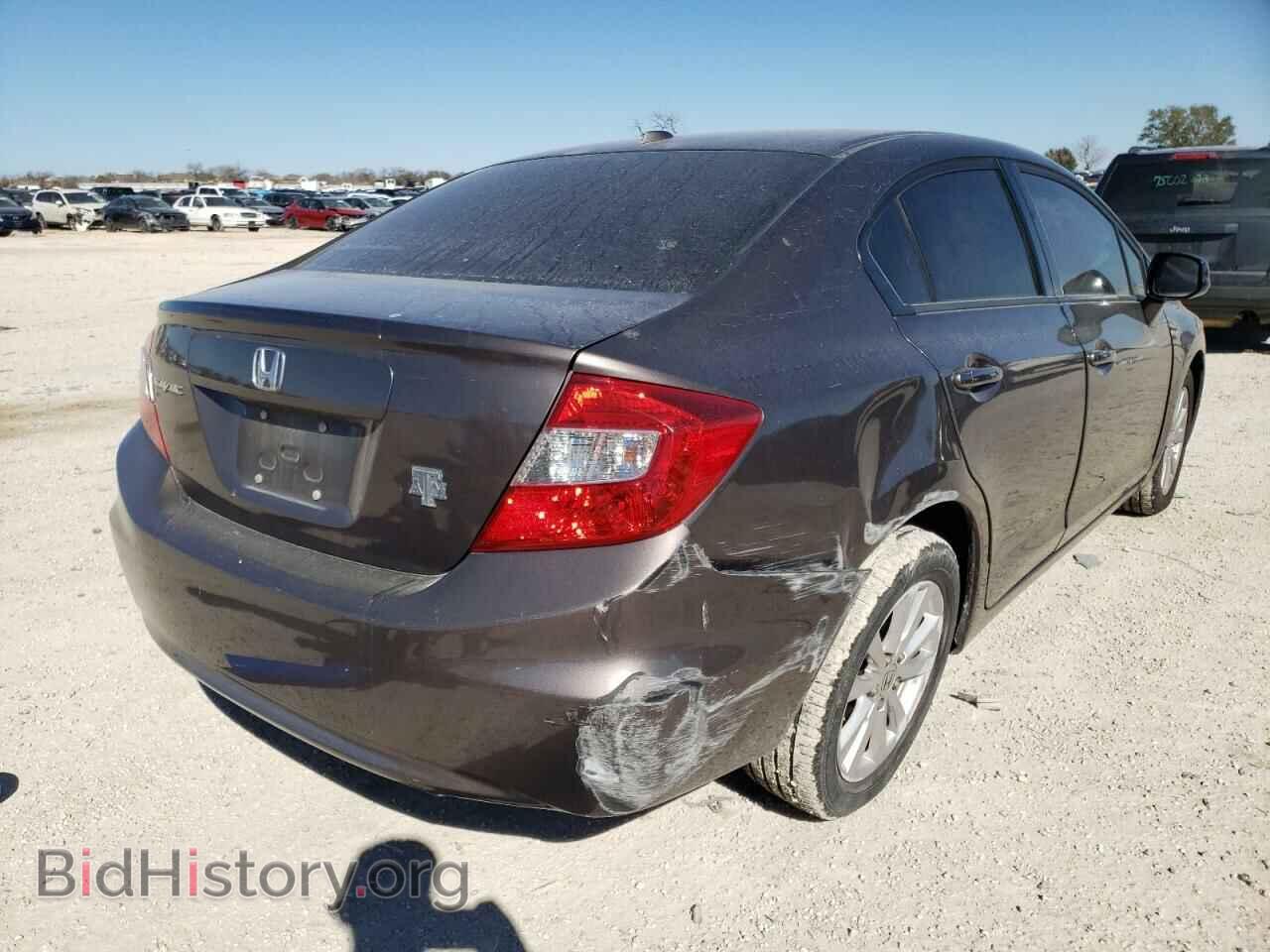 2012 HONDA CIVIC - VIN: 2HGFB2F95CH535526 - Фото 4
