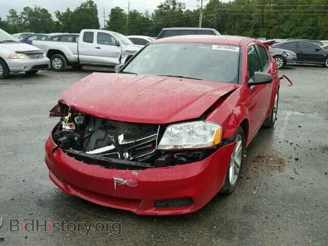 2012 DODGE AVENGER - VIN: 1C3CDZAG1CN254703 - Фото 2