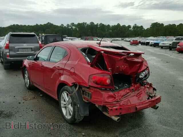 2012 DODGE AVENGER - VIN: 1C3CDZAG1CN254703 - Фото 3