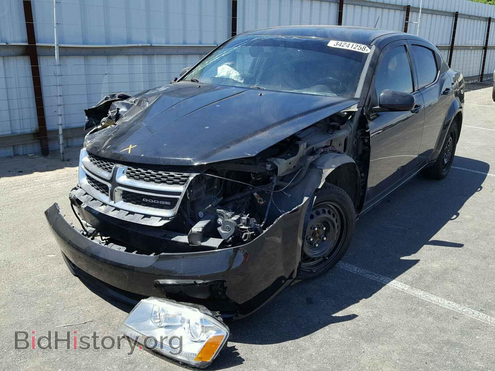 2012 DODGE AVENGER - VIN: 1C3CDZCB3CN171677 - Фото 2