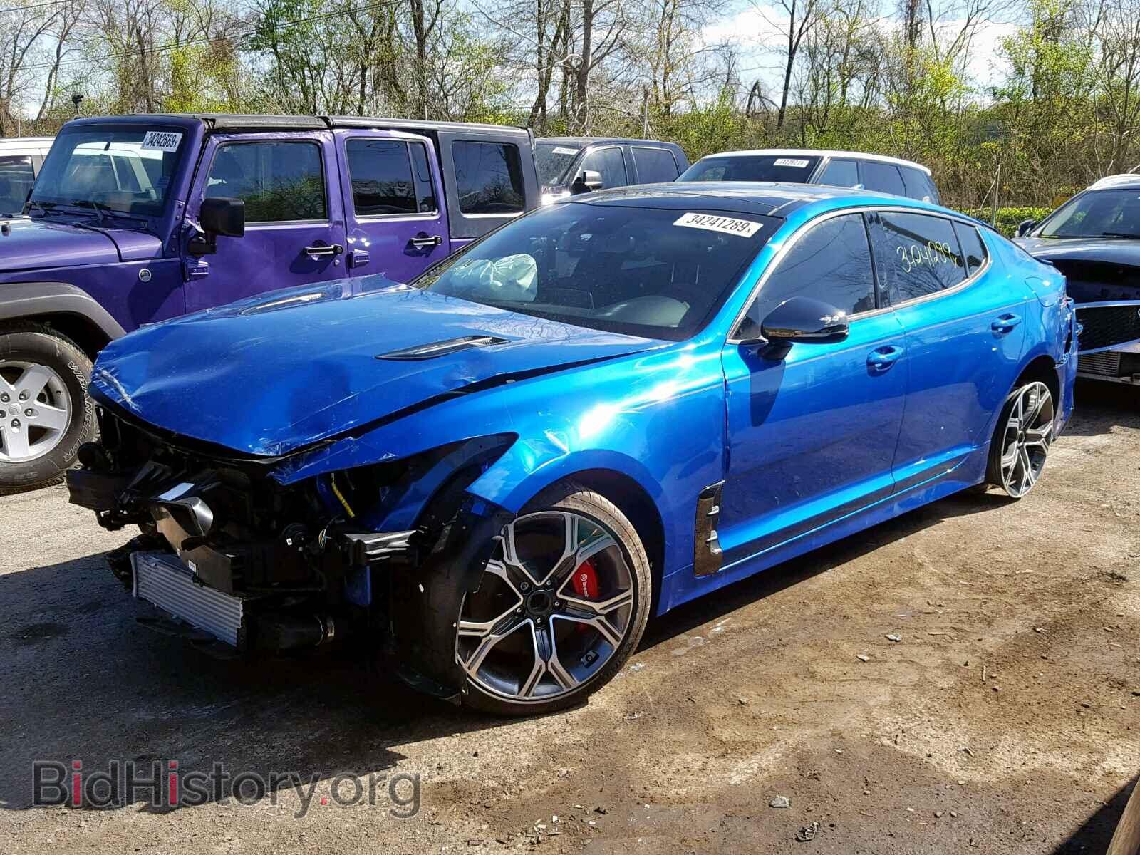 2019 KIA STINGER - VIN: KNAE45LCXK6045747 - Фото 2
