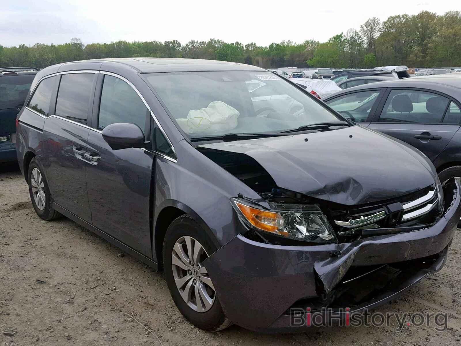 Photo 5FNRL5H65GB019787 - HONDA ODYSSEY EX 2016