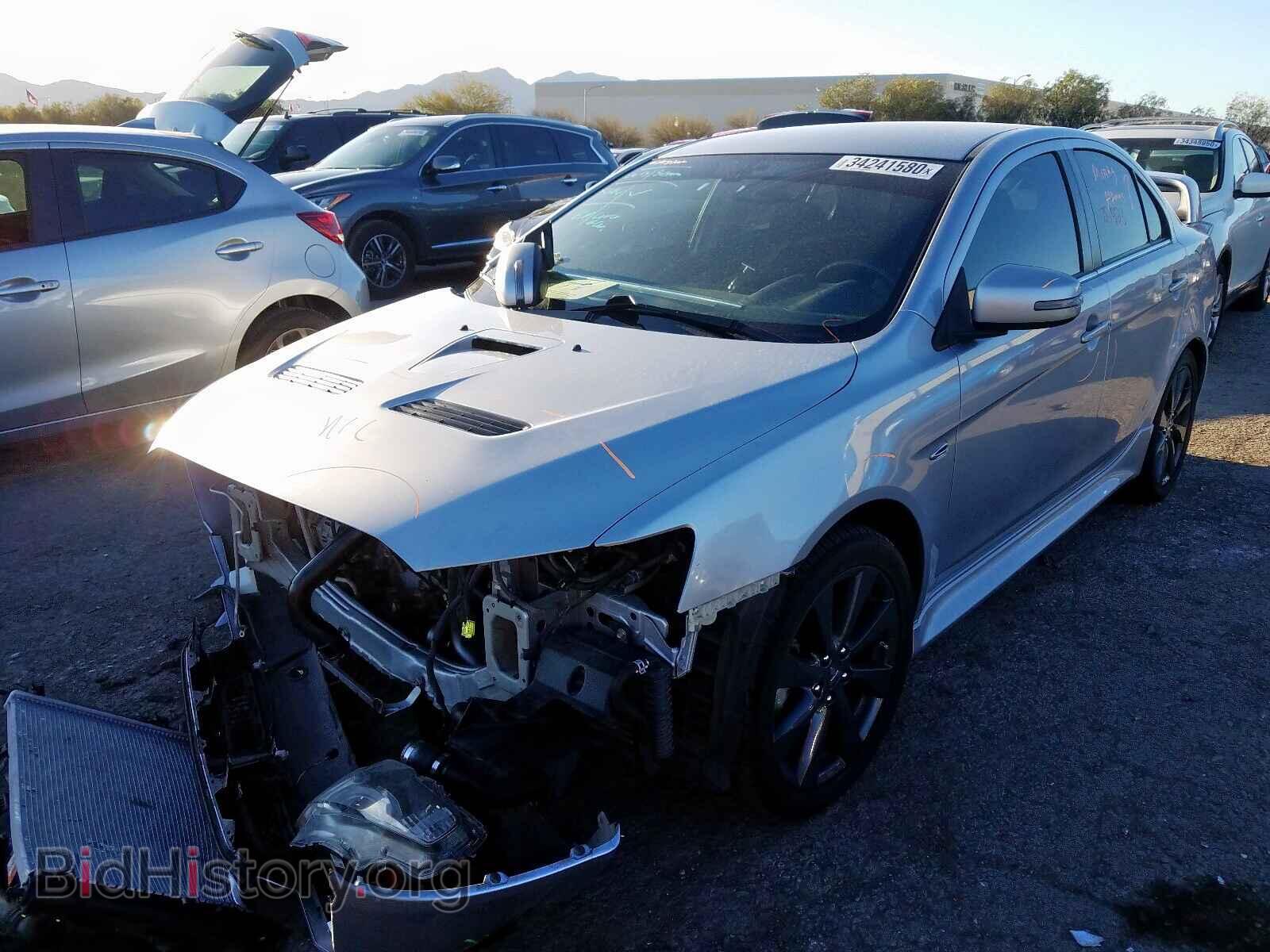 2015 MITSUBISHI LANCER - VIN: JA32V6FV4FU008876 - Фото 2
