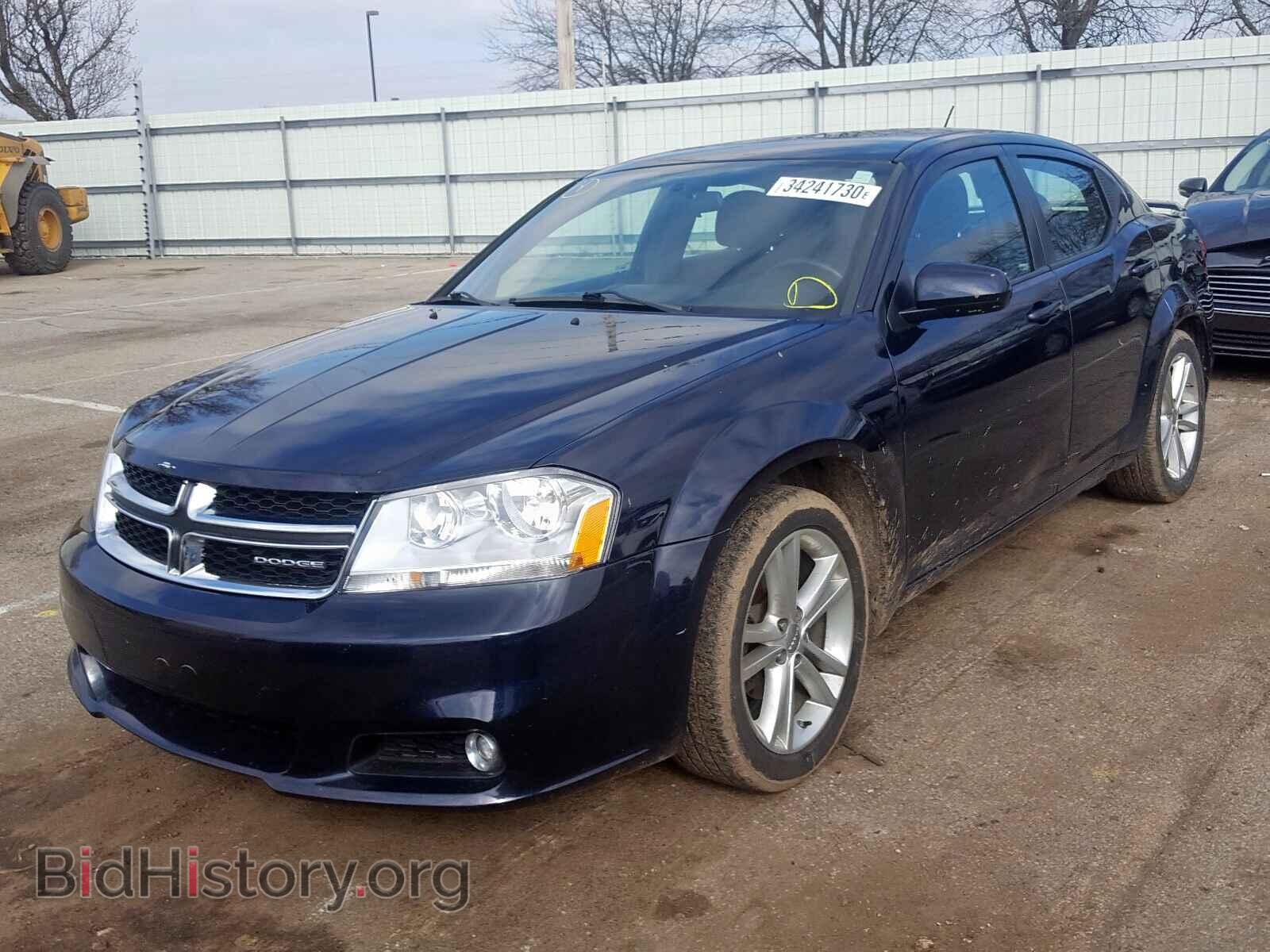 2011 DODGE AVENGER - VIN: 1B3BD1FG6BN593538 - Фото 2