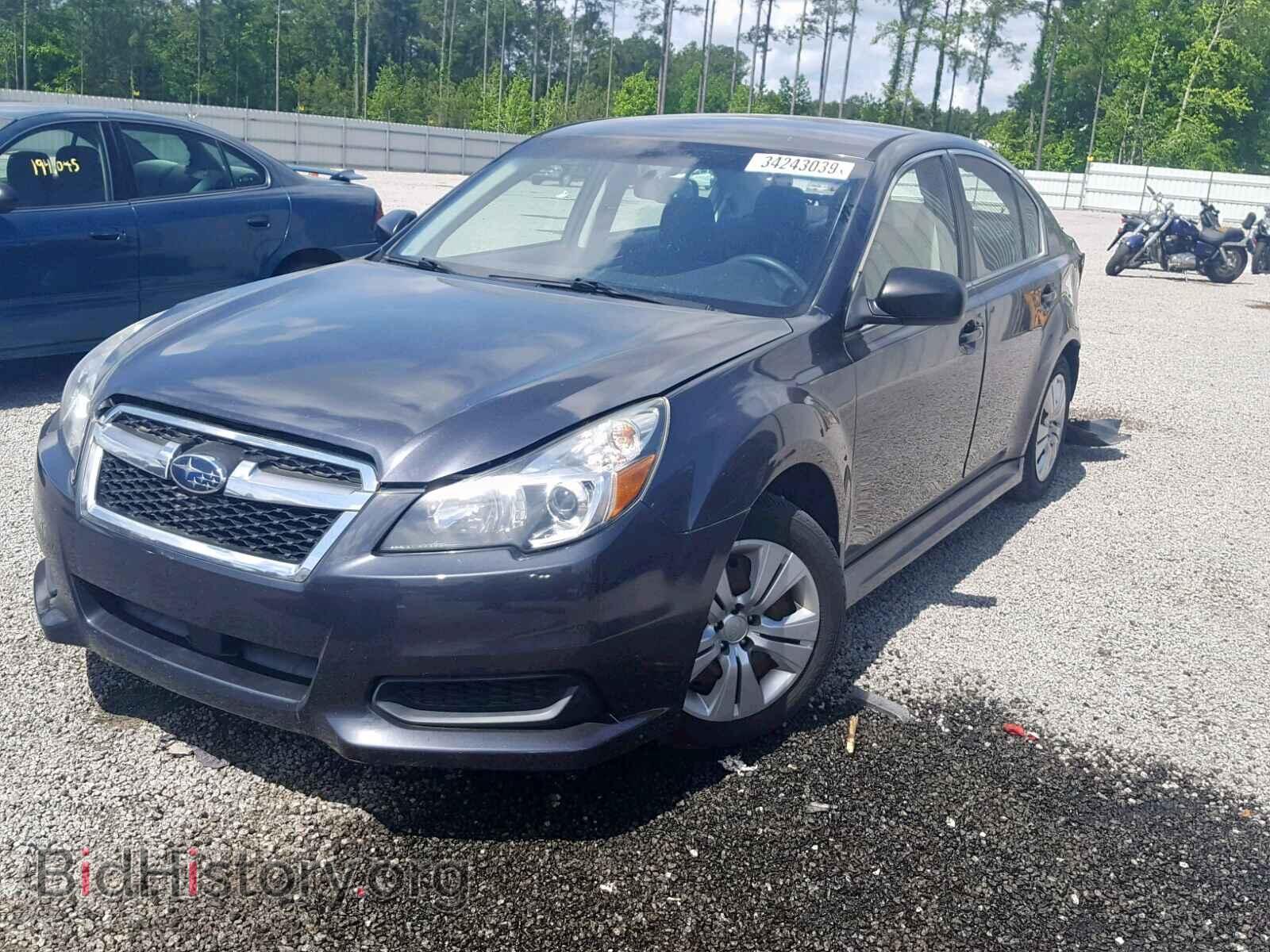 2013 SUBARU LEGACY - VIN: 4S3BMBA68D3032145 - Фото 2