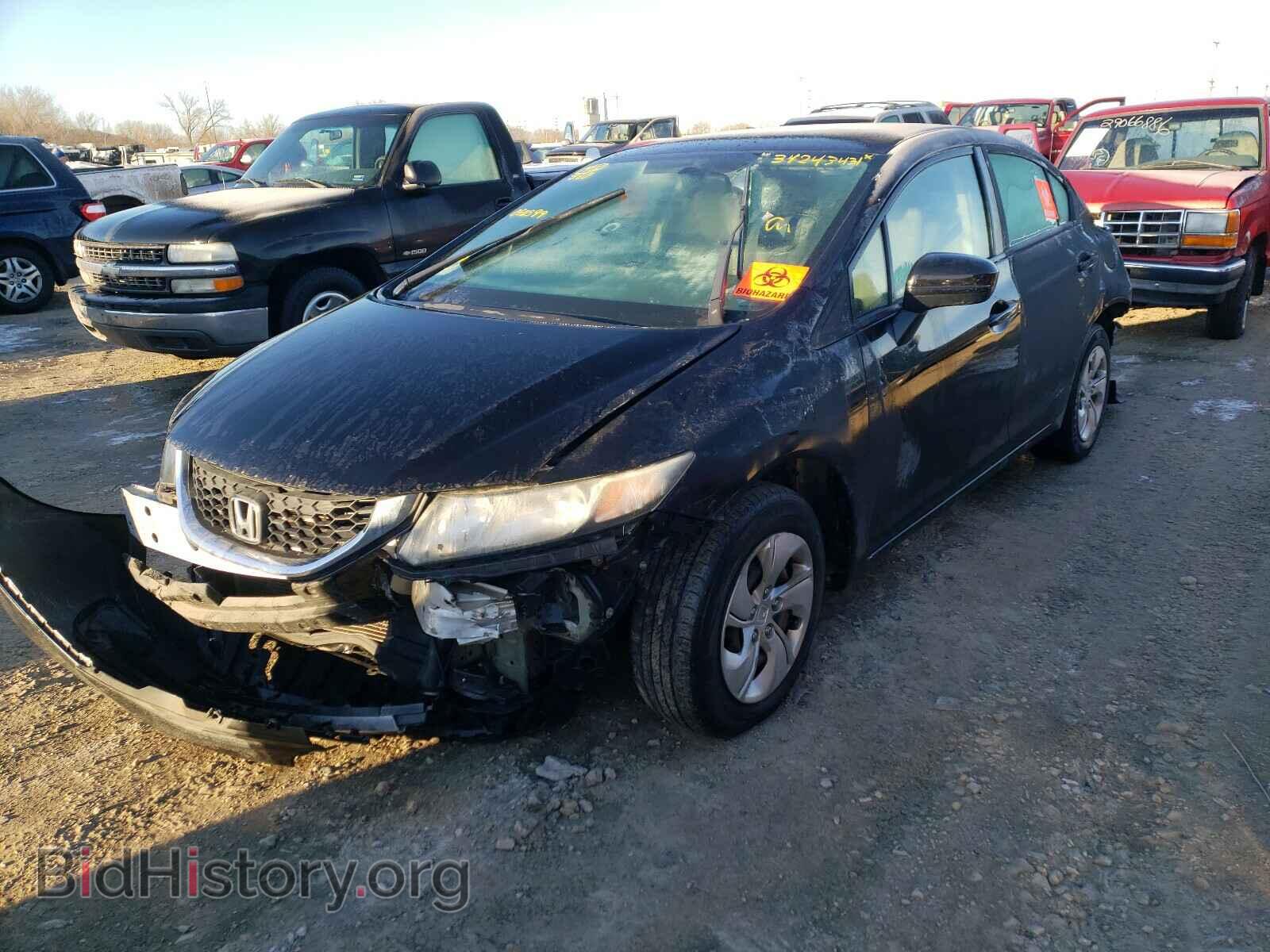 2014 HONDA CIVIC - VIN: 19XFB2F52EE052599 - Фото 2