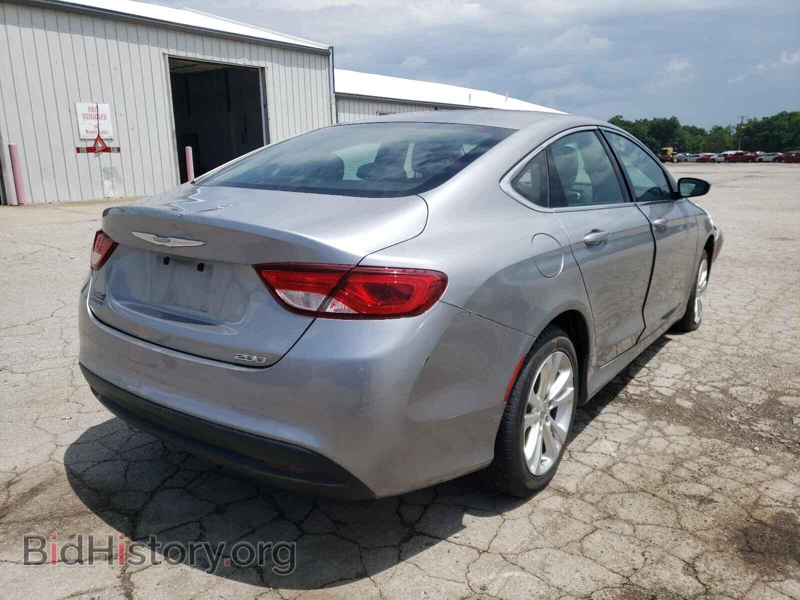 2016 CHRYSLER 200 - VIN: 1C3CCCFB9GN182555 - Фото 4