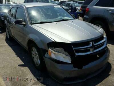 2011 Dodge AVENGER Avenger EX, серый — VIN 1B3BD4FB9BN606207, Copart