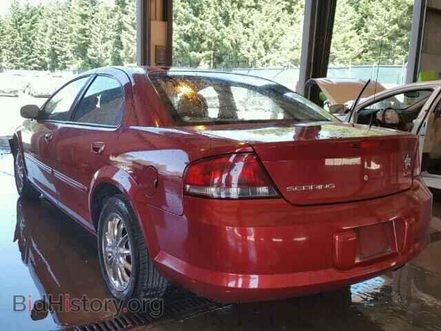 2001 CHRYSLER SEBRING - VIN: 1C3EL56U41N642475 - Фото 3