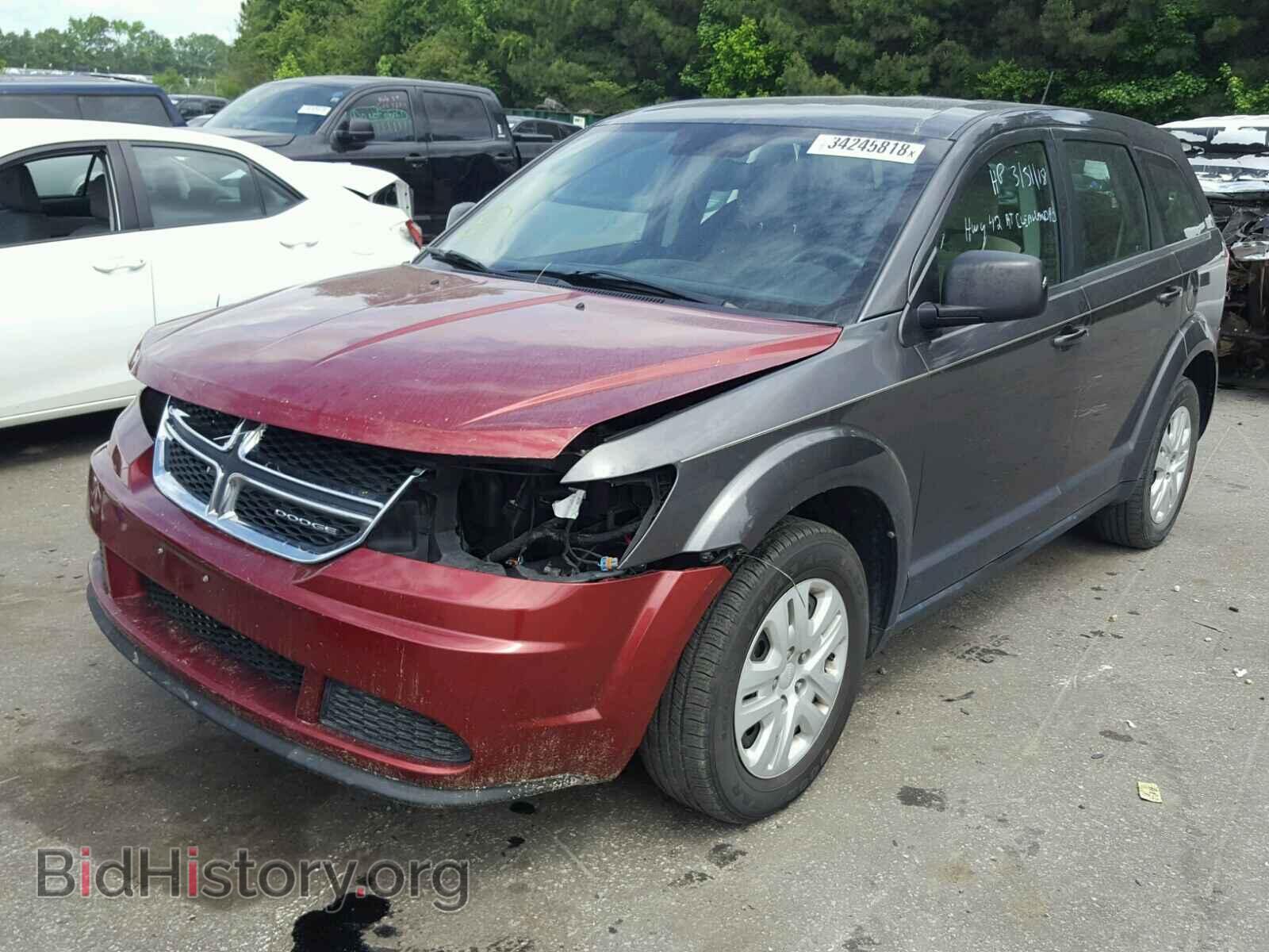 2014 DODGE JOURNEY SE - VIN: 3C4PDCAB2ET170343 - Фото 2