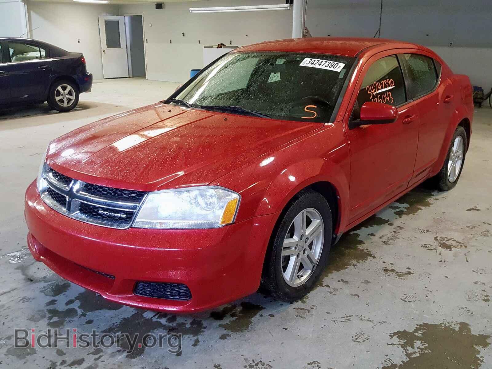 2012 DODGE AVENGER - VIN: 1C3CDZCB1CN157499 - Фото 2