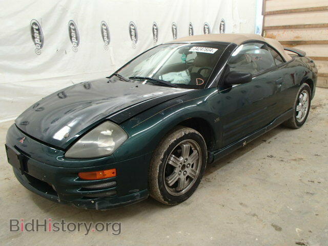 2001 MITSUBISHI ECLIPSE - VIN: 4A3AE85H01E151277 - Photo 2