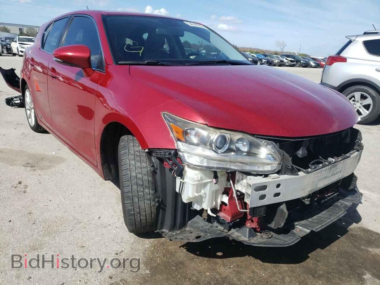 Photo JTHKD5BH8C2064629 - LEXUS CT 200 2012