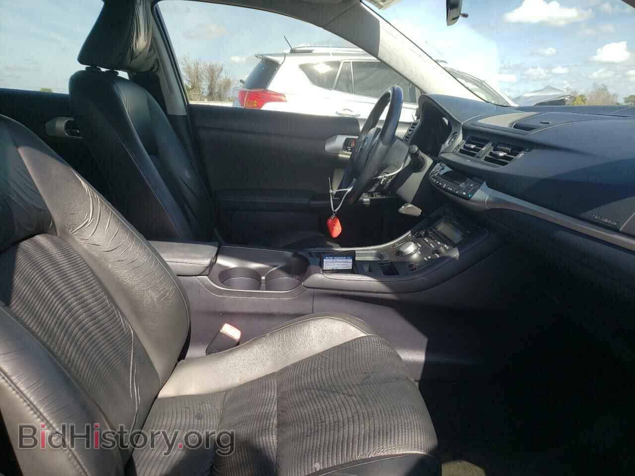 2012 LEXUS CT 200 - VIN: JTHKD5BH8C2064629 - Фото 5
