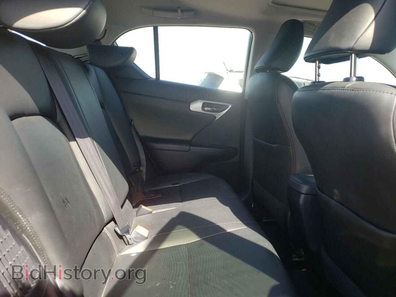 2012 LEXUS CT 200 - VIN: JTHKD5BH8C2064629 - Фото 6