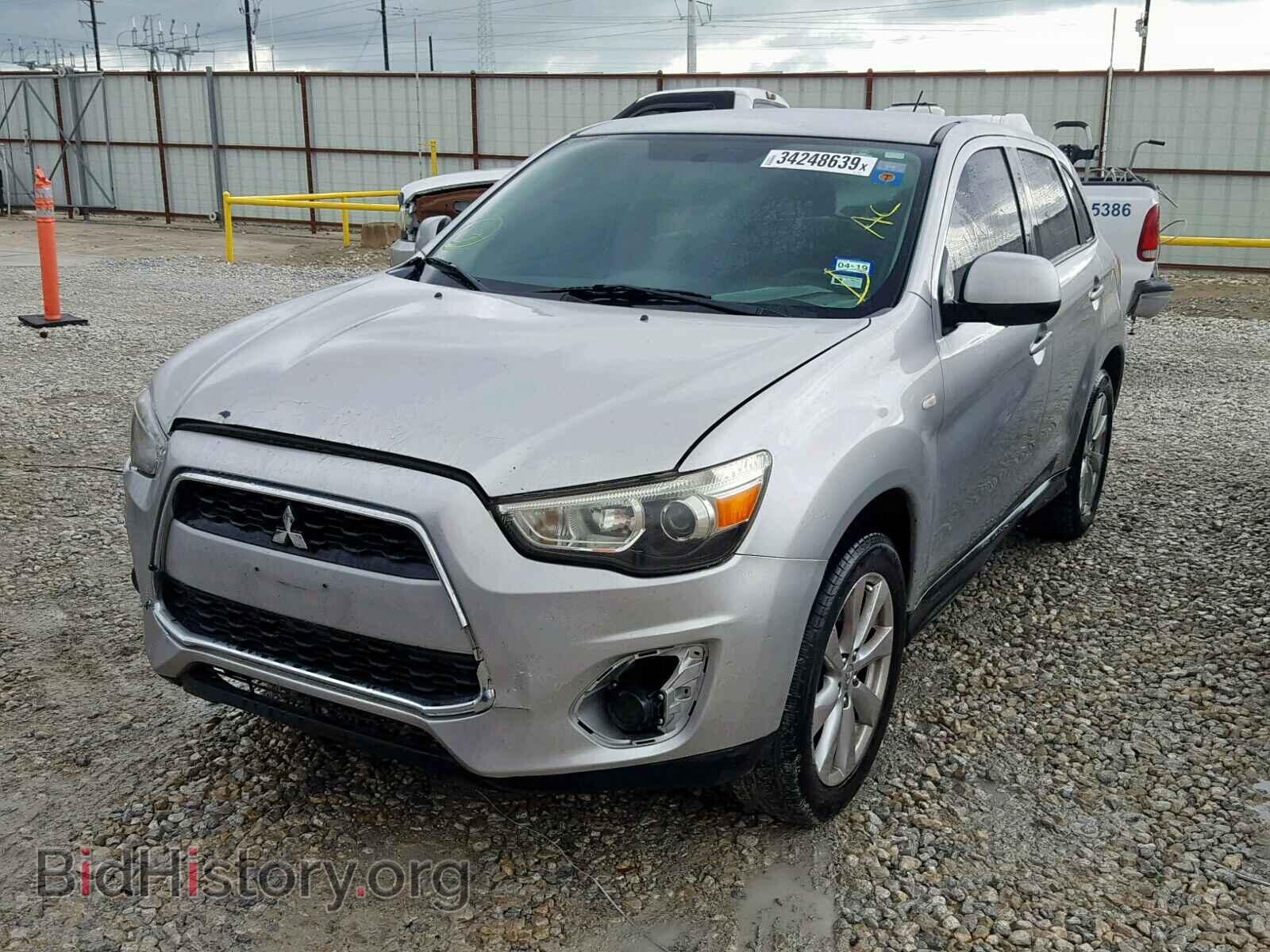 2013 MITSUBISHI OUTLANDER - VIN: 4A4AP3AU1DE019838 - Фото 2