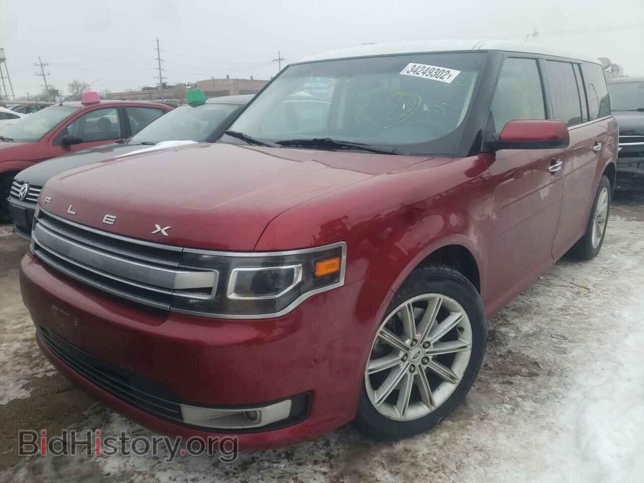 2014 FORD FLEX - VIN: 2FMGK5D89EBD33319 - Фото 2