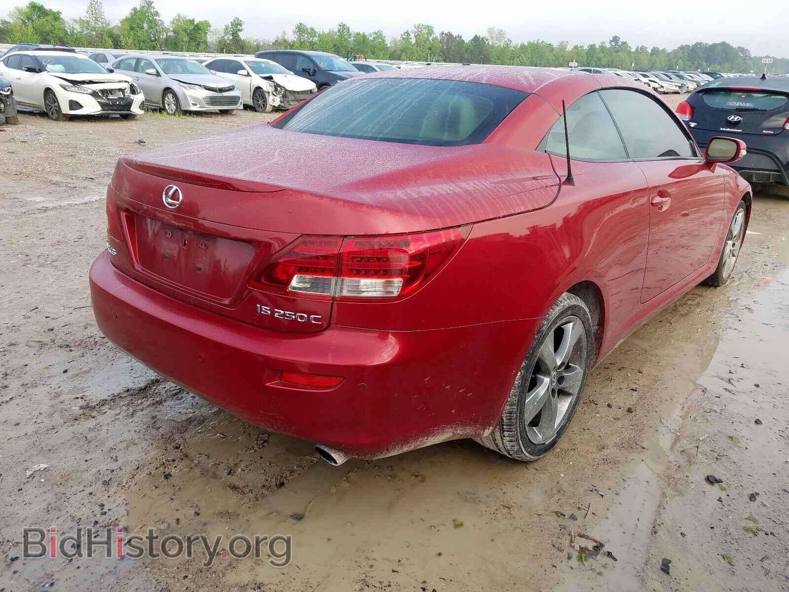 2010 LEXUS IS - VIN: JTHFF2C27A2505958 - Фото 4