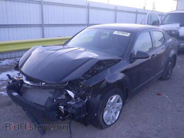2011 DODGE AVENGER - VIN: 1B3BD4FB7BN609588 - Фото 2