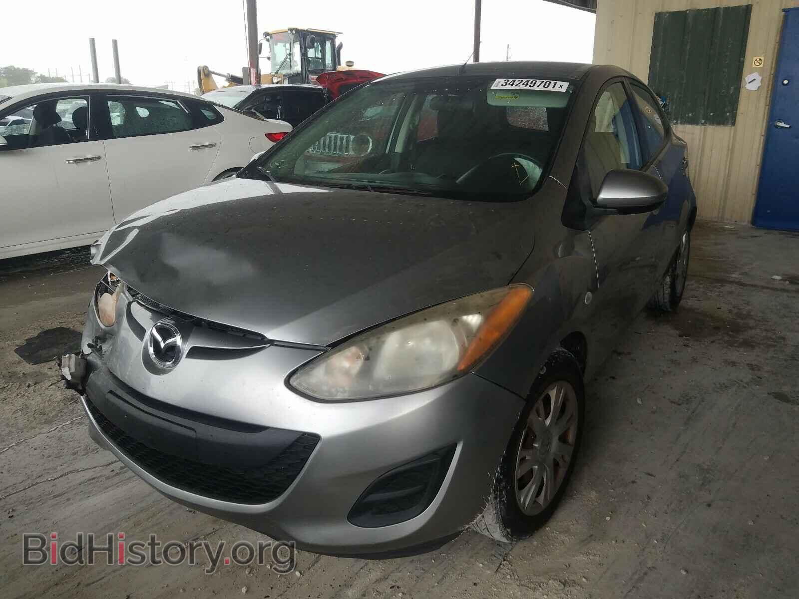 2013 MAZDA 2 - VIN: JM1DE1KZ9D0156063 - Фото 2