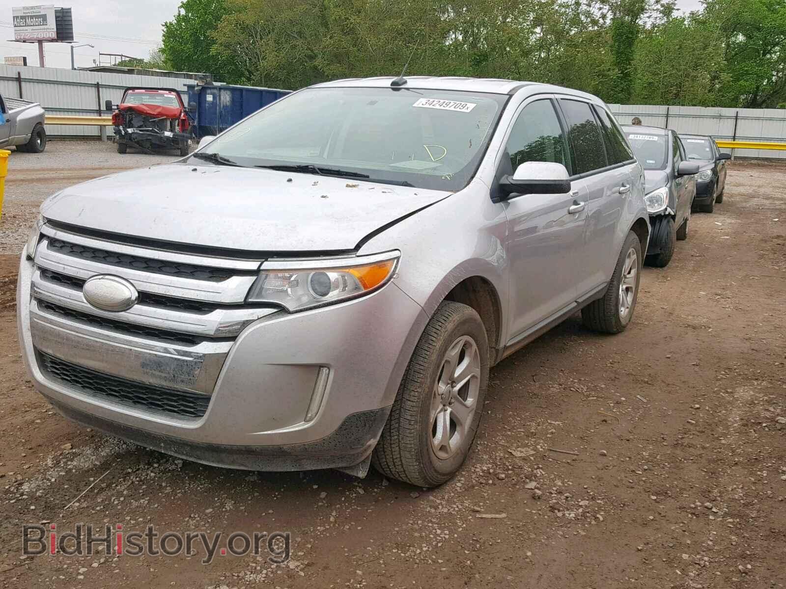 2014 FORD EDGE SEL - VIN: 2FMDK3JC4EBA05547 - Photo 2