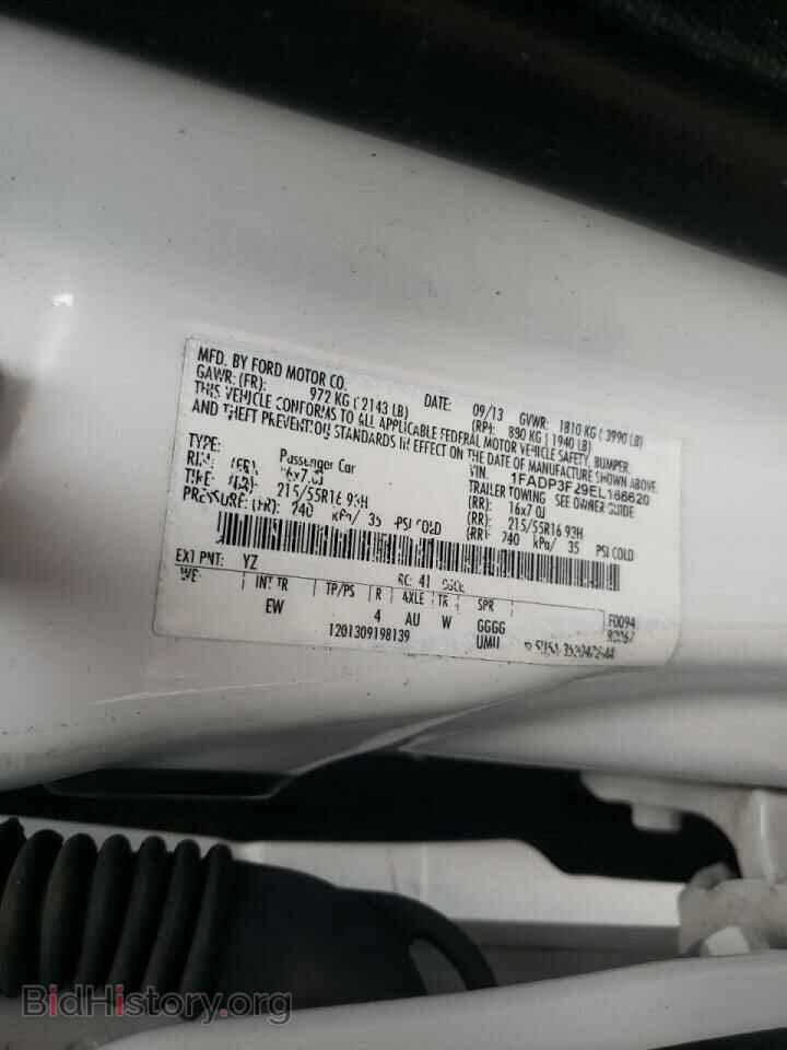2014 FORD FOCUS - VIN: 1FADP3F29EL166620 - Фото 10
