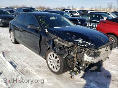 2012 Audi A4 A4 Premium, black — VIN WAUAFAFL1CN010051, Copart