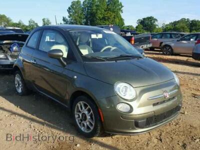 2012 Fiat 500 500 POP, green — VIN 3C3CFFARXCT362344, Copart