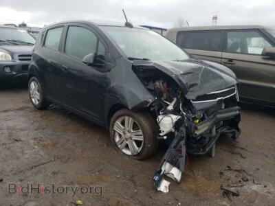 2015 Chevrolet SPARK Spark LS, black — VIN KL8CA6S91FC788635, Copart