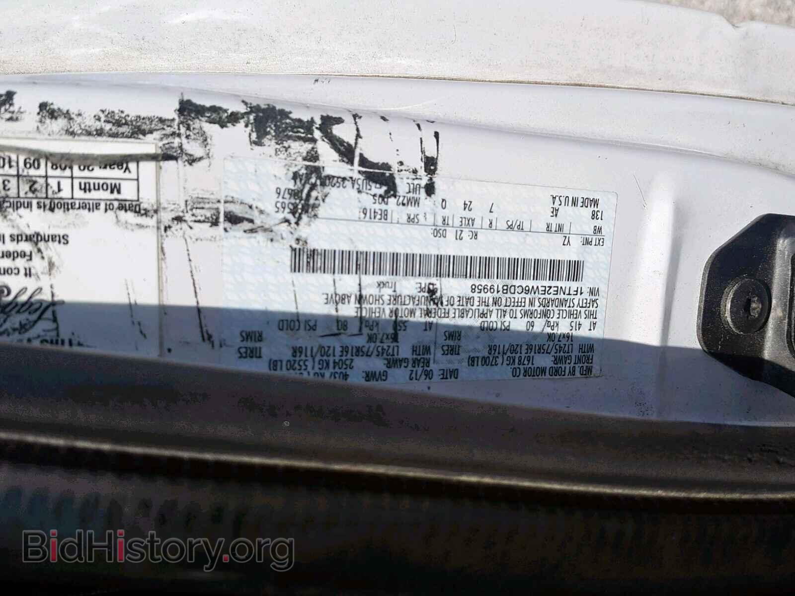 2012 FORD ECONOLINE - VIN: 1FTNE2EW6CDB19958 - Photo 10