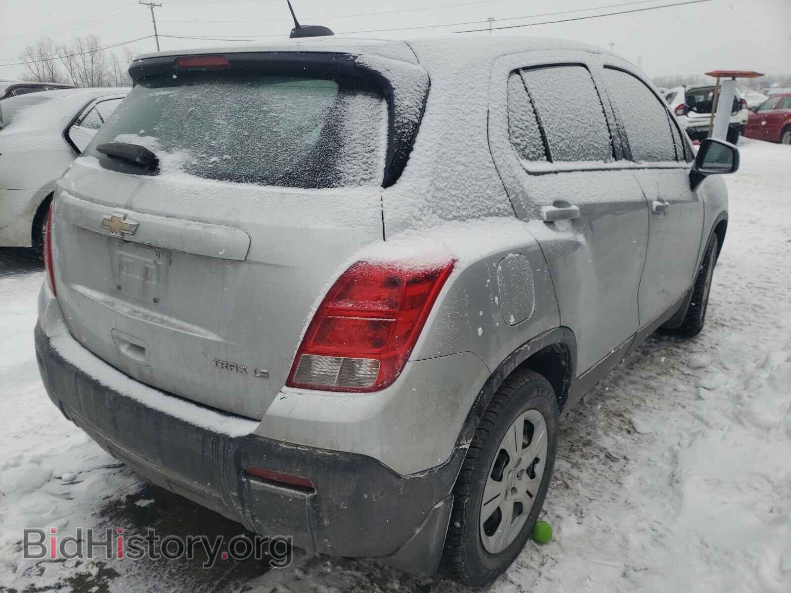 2015 CHEVROLET TRAX - VIN: KL7CJKSB9FB060325 - Фото 4