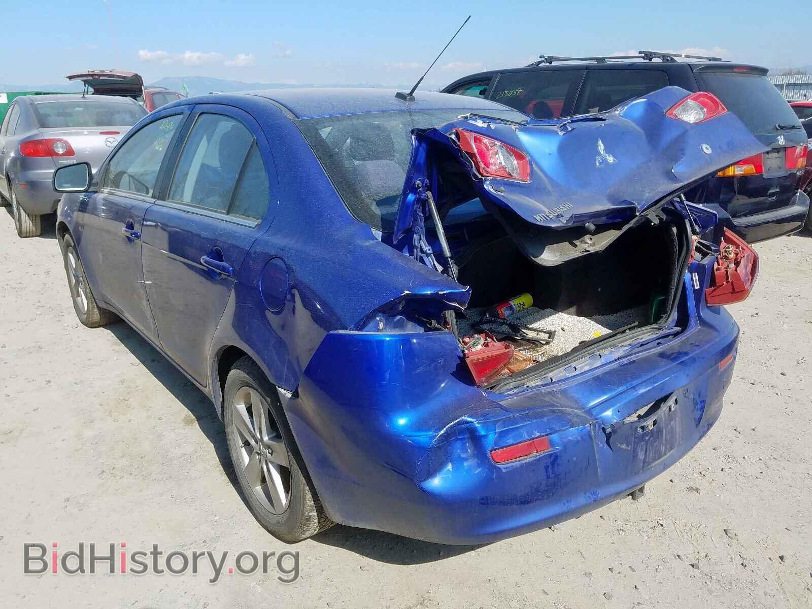 2008 MITSUBISHI LANCER - VIN: JA3AU26U08U039155 - Фото 3