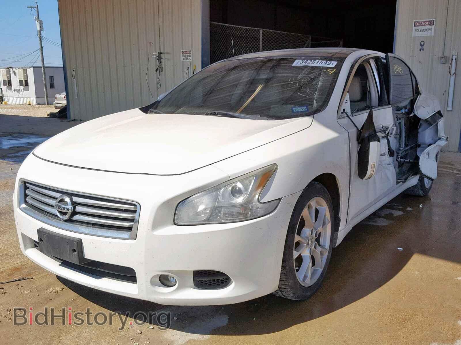 2012 NISSAN MAXIMA S - VIN: 1N4AA5APXCC832139 - Фото 2