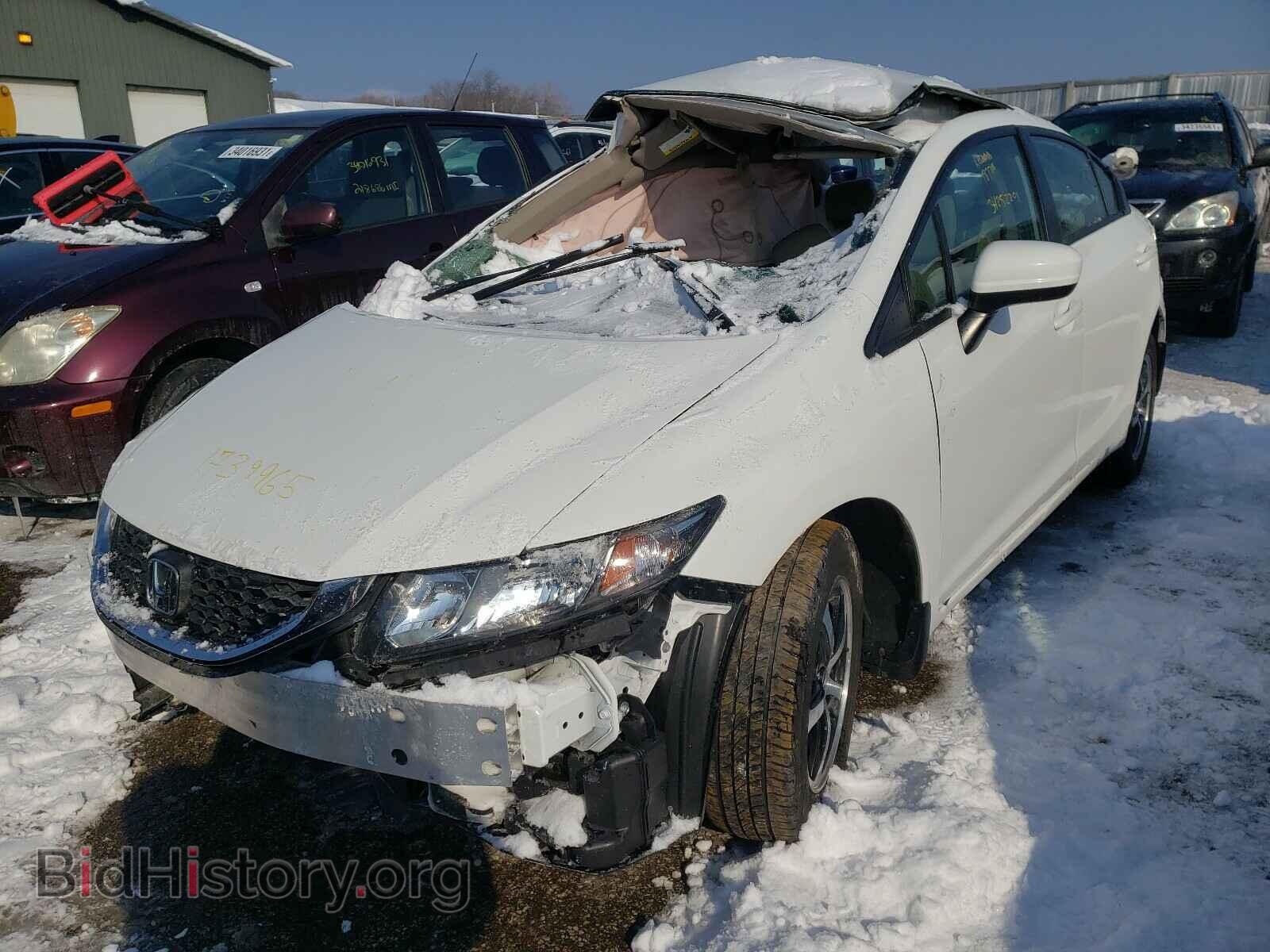 2015 HONDA CIVIC - VIN: 19XFB2F77FE028138 - Фото 2