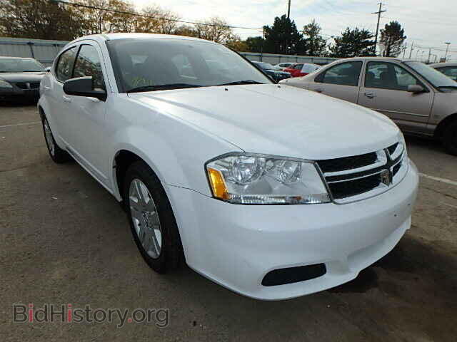 Фотография 1C3CDZAB6CN194230 - DODGE AVENGER 2012