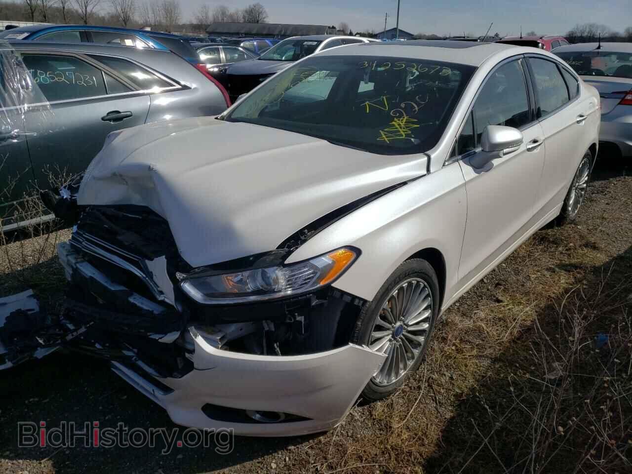 2013 FORD FUSION - VIN: 3FA6P0D96DR342207 - Фото 2