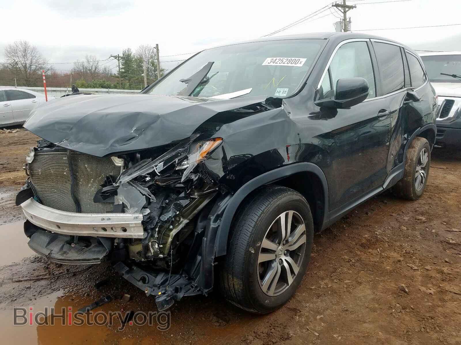 2017 HONDA PILOT - VIN: 5FNYF6H55HB082244 - Фото 2