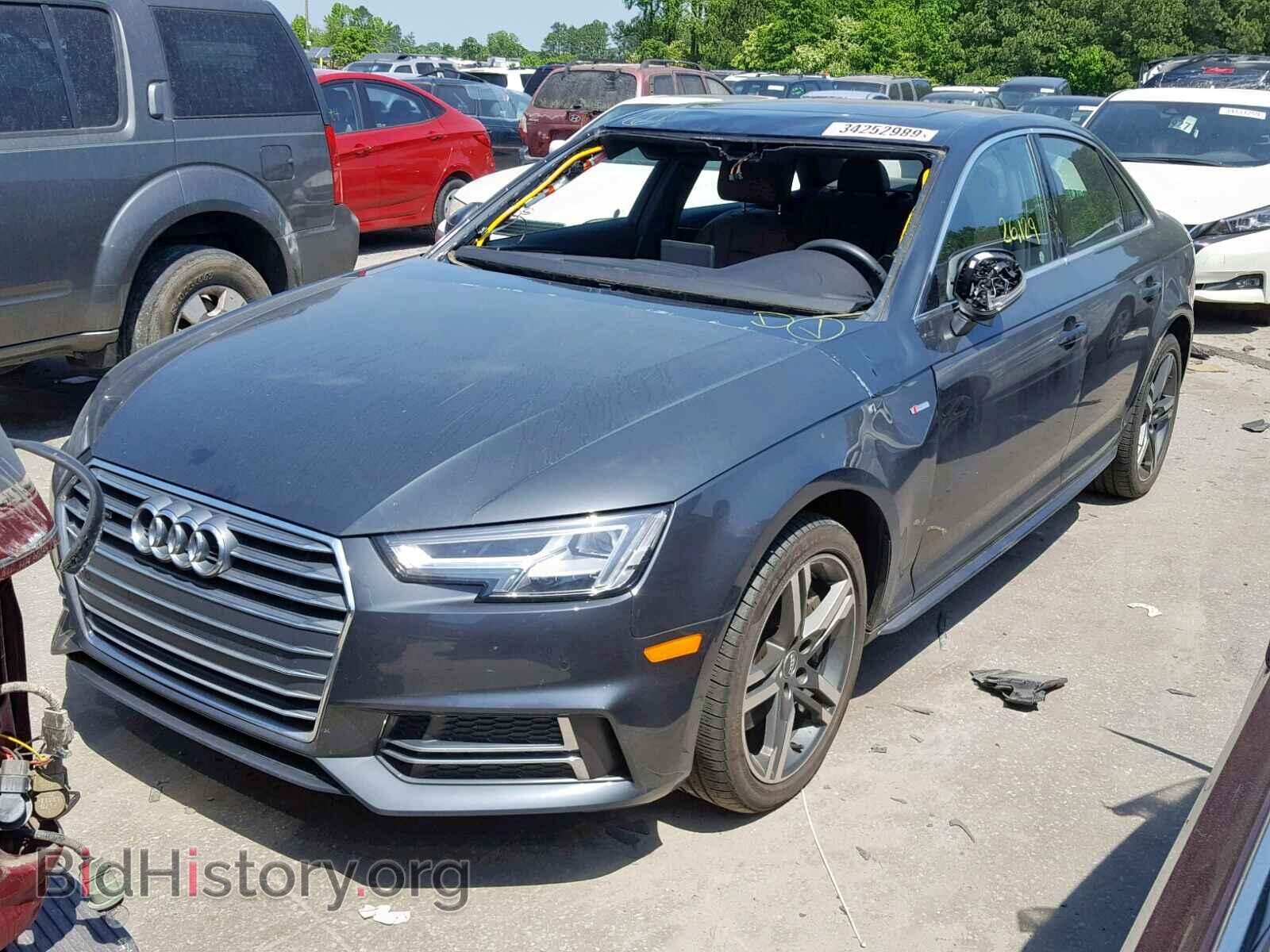 2017 AUDI A4 - VIN: WAUENAF43HN064472 - Фото 2