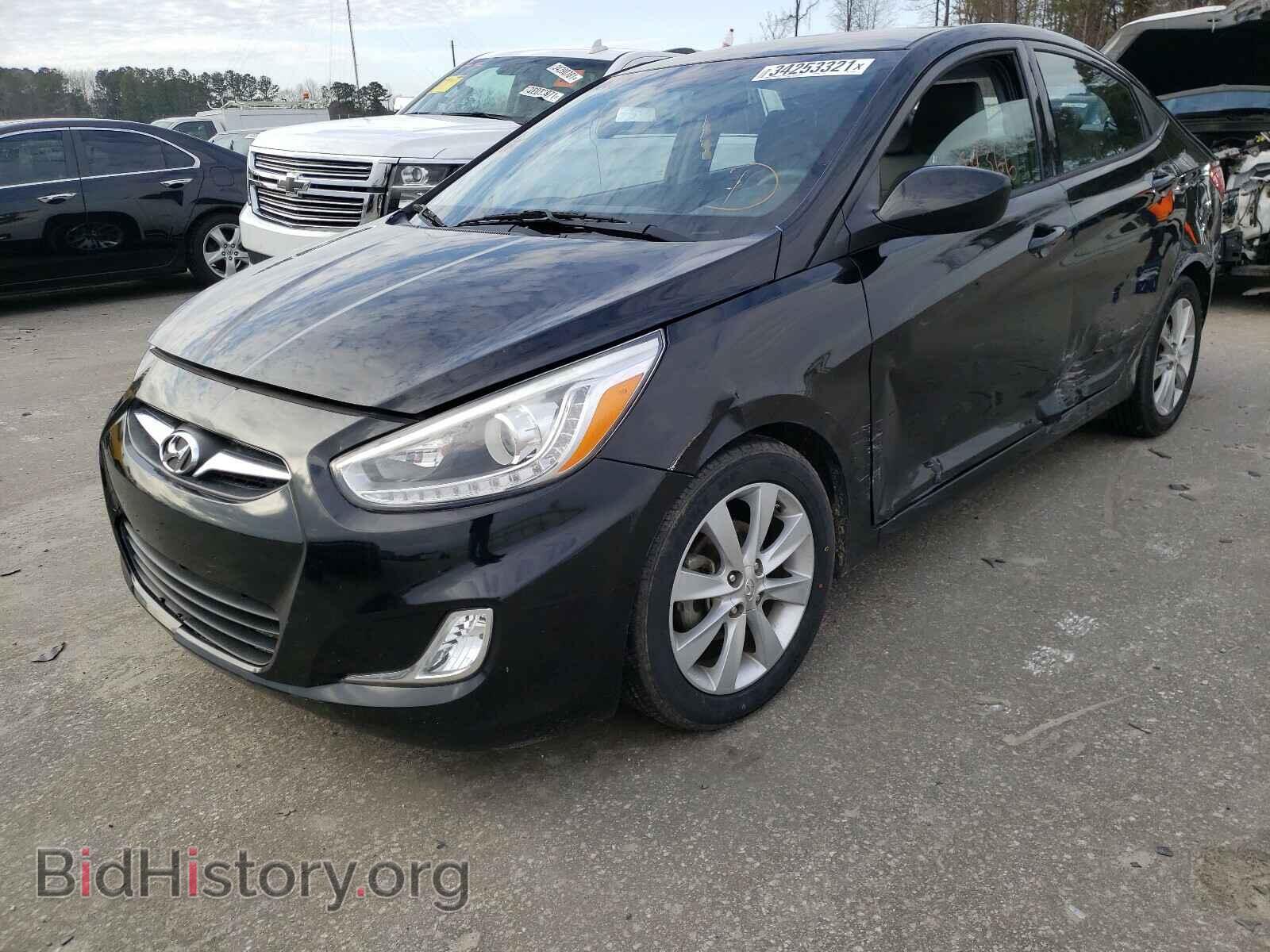 2014 HYUNDAI ACCENT - VIN: KMHCU4AE8EU612669 - Фото 2
