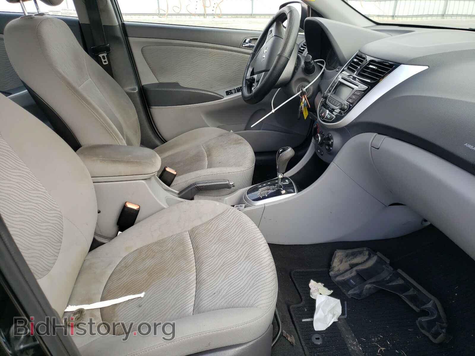 2014 HYUNDAI ACCENT - VIN: KMHCU4AE8EU612669 - Фото 5