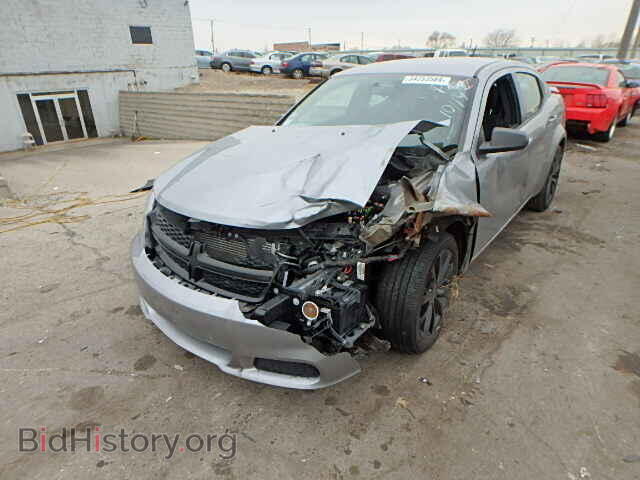 2014 DODGE AVENGER - VIN: 1C3CDZAB0EN147486 - Фото 2